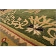 Pemberly Row 2x3 Hand-Tufted Wool Rug with Floral Accents in Green
