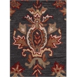 Pemberly Row 5x8 Hand-Tufted NZ Blended Wool Regal Area Rug in Charcoal