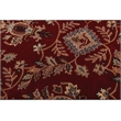 Pemberly Row 8x11 Hand-Tufted NZ Blended Wool Regal Area Rug in Rust Red
