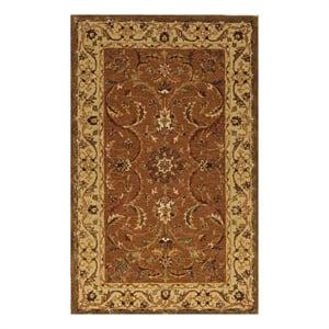 Pemberly Row 8x11 Hand-Tufted Peshawar-Inspired NZ Wool Area Rug in Brown