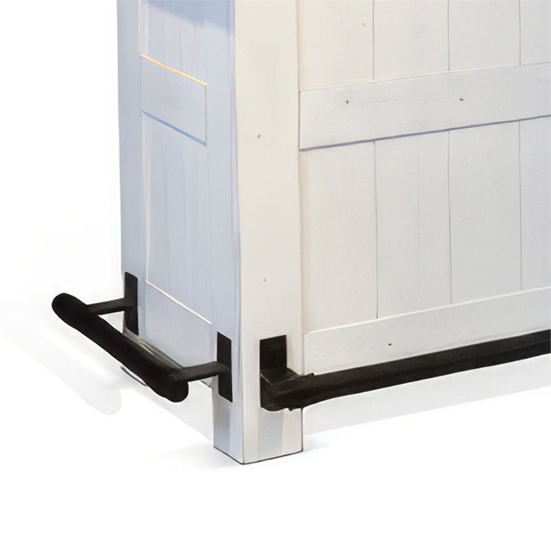 Pemberly Row 78 Inch Freestanding Home Bar Counter with Storage in White
