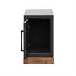 Pemberly Row Contemporary Chairside Table with Painted Finish