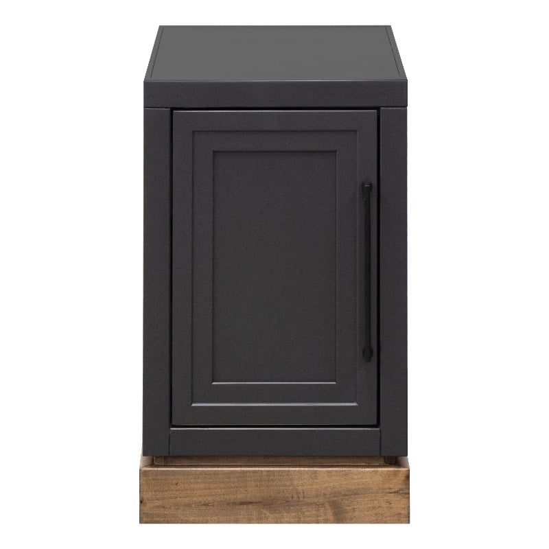 Pemberly Row Contemporary Chairside Table with Painted Finish