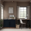 Pemberly Row Contemporary Two-Door Storage Cabinet with Painted Finish