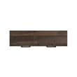 Pemberly Row Contemporary Spacious 6-Drawer Dresser in Brown