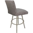 Pemberly Row Set of 3 Extra Tall Swivel Metal 34