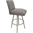Pemberly Row Set of 3 Extra Tall Swivel Metal 34