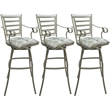 Pemberly Row Set of 3 Outdoor/Indoor Counter 26