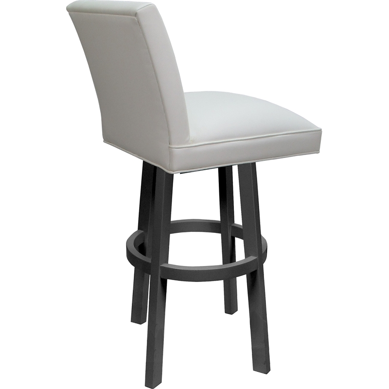 Pemberly Row Swivel Wood Extra Tall Stool 34