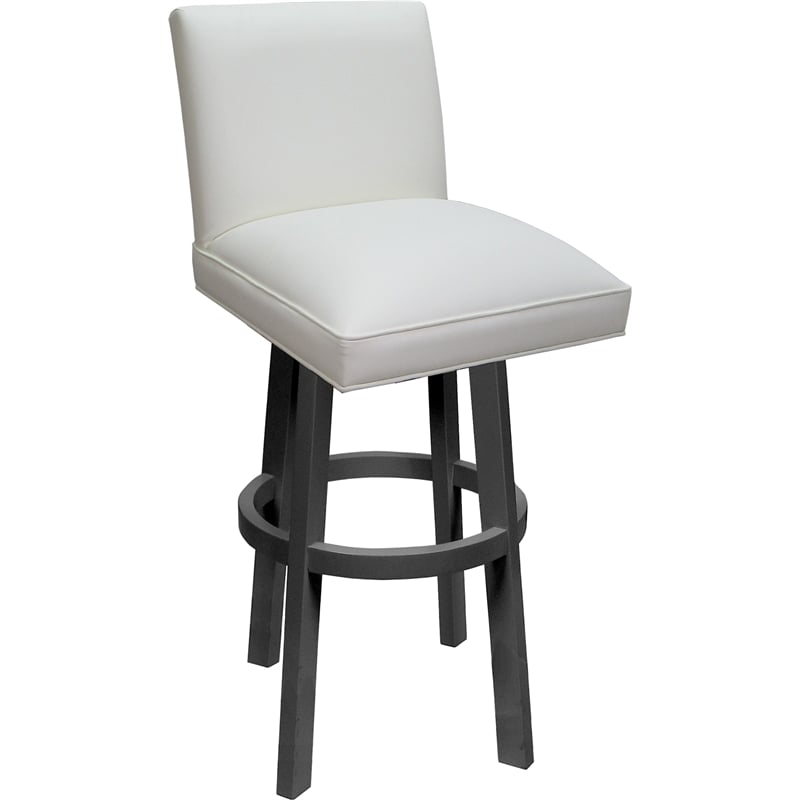 Pemberly Row Swivel Wood Extra Tall Stool 34
