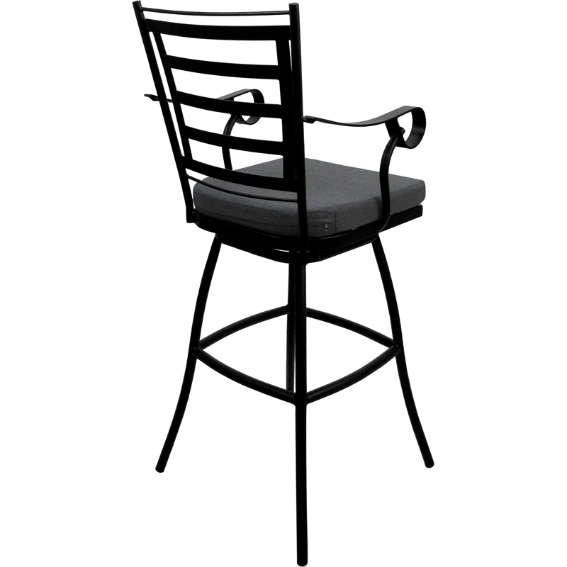 Pemberly Row Outdoor/Indoor Swivel Extra Tall 34