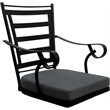 Pemberly Row Outdoor/Indoor Swivel Extra Tall 34