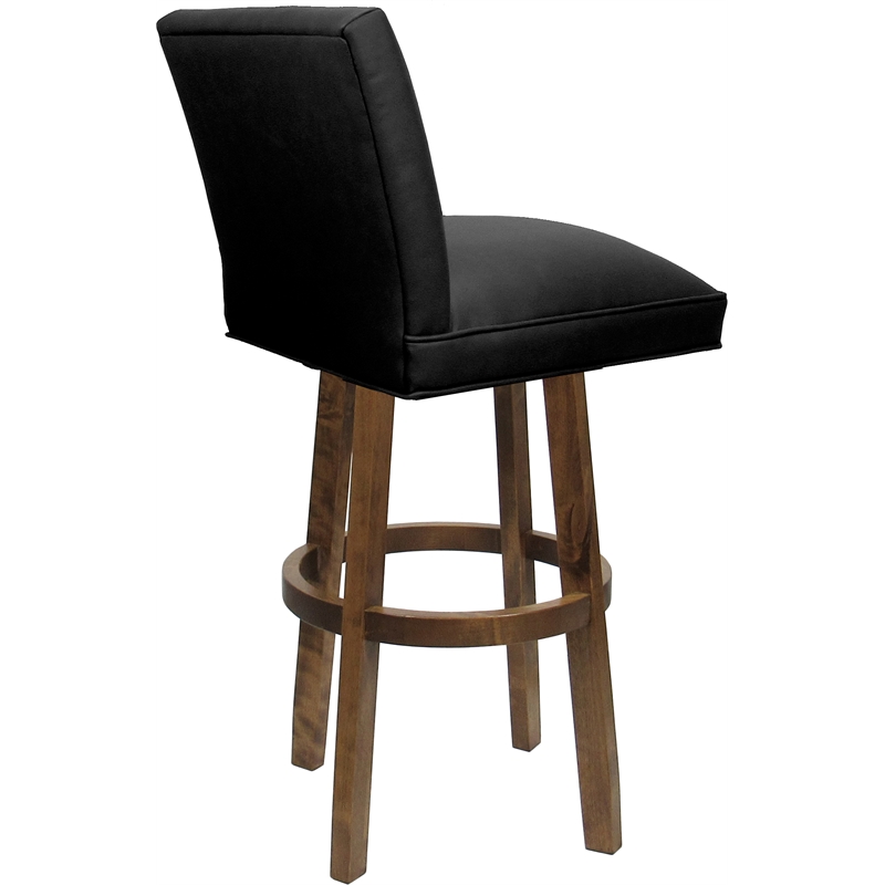Pemberly Row Swivel Wood Extra Tall Stool 34