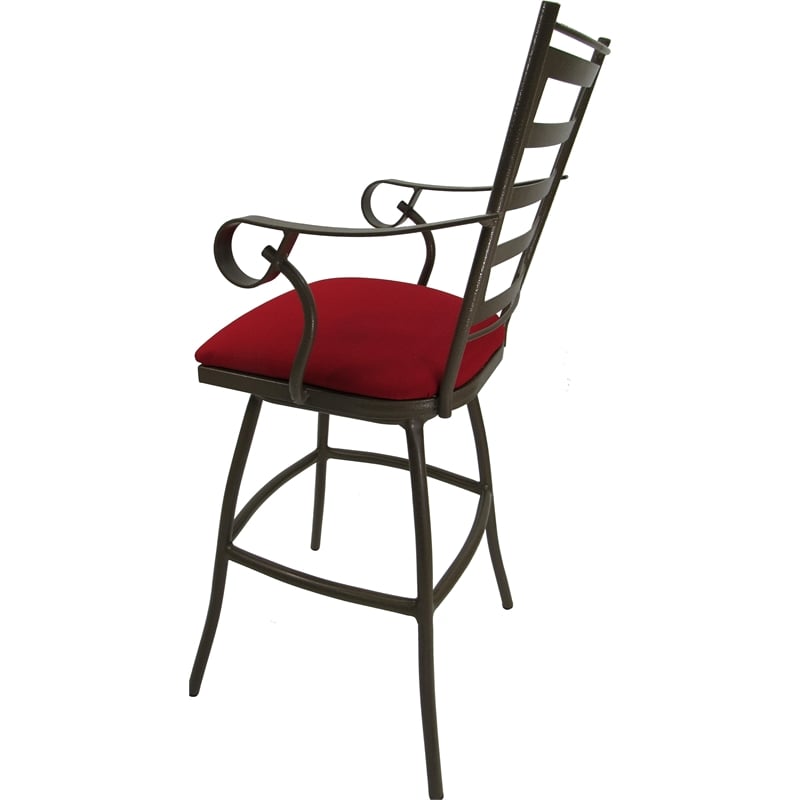 Pemberly Row Outdoor Swivel Counter 26
