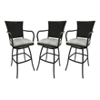 Pemberly Row Set of 3 Outdoor/Indoor 30