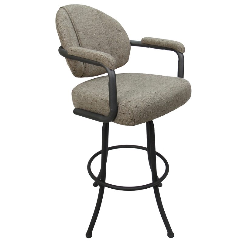 Pemberly Row Crackle Glass Metal Pub Set 26