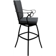 Pemberly Row Outdoor/Indoor Metal Counter 26