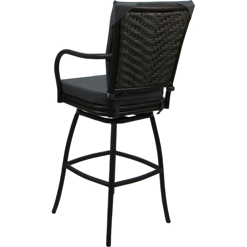 Pemberly Row Outdoor/Indoor Swivel Counter 26