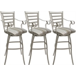 Pemberly Row Set of 3 Outdoor/Indoor Counter 26