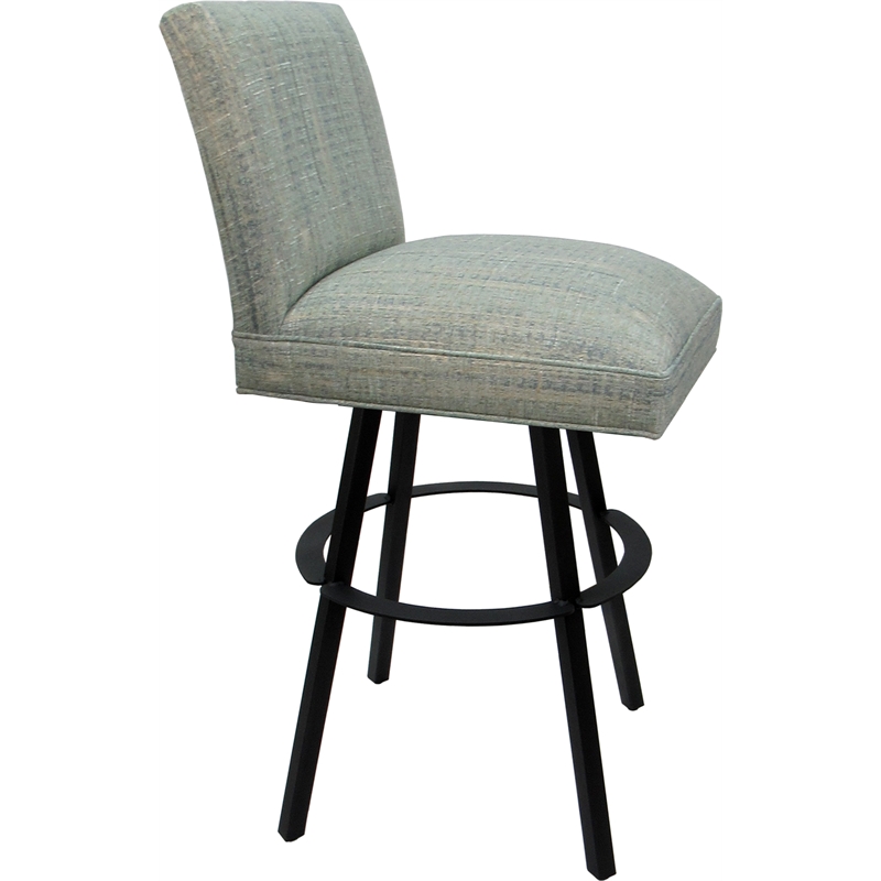 Pemberly Row Set of 3 Extra Tall Swivel Metal 34