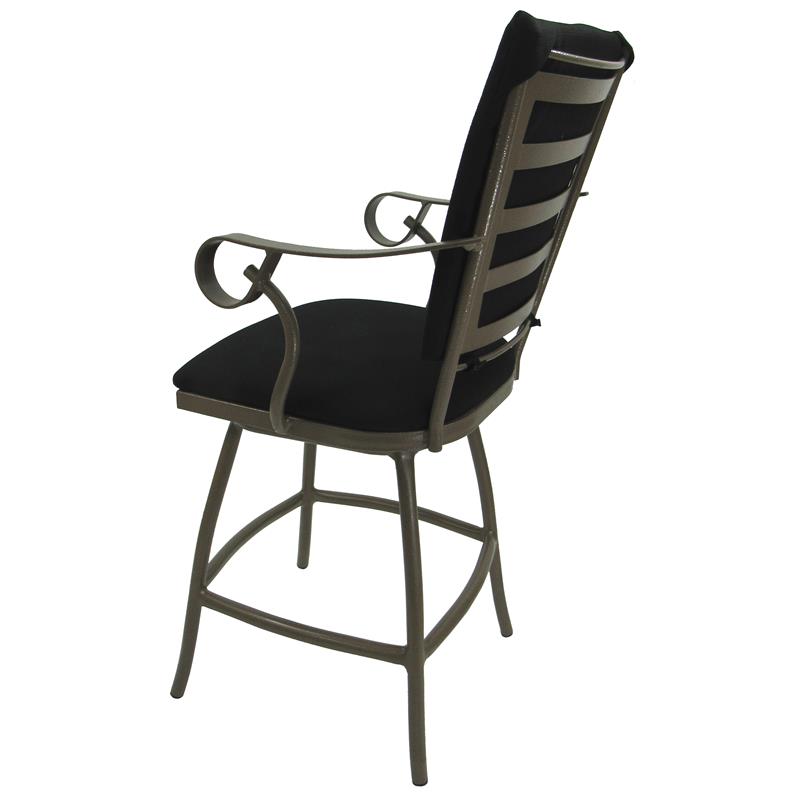 Pemberly Row Outdoor Swivel Counter 26