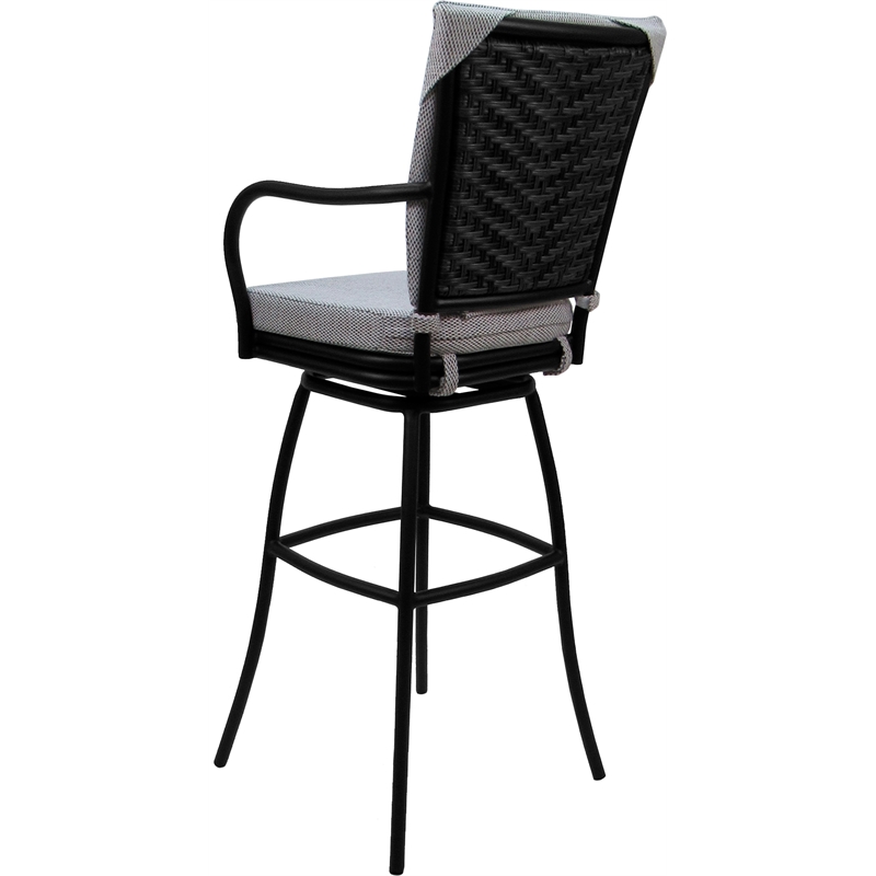 Pemberly Row Outdoor/Indoor Swivel Extra Tall 34