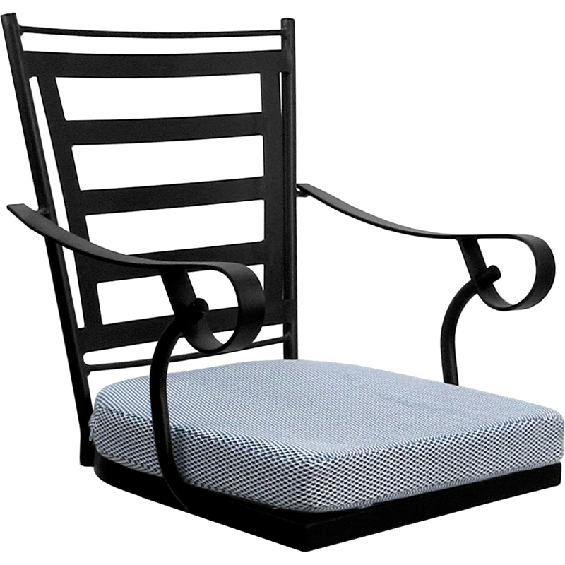 Pemberly Row Outdoor/Indoor Swivel Extra Tall 34