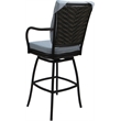 Pemberly Row Outdoor/Indoor Swivel Counter 26
