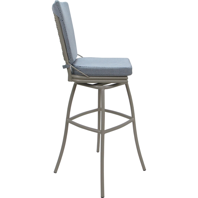 Pemberly Row Outdoor/Indoor Swivel Extra Tall 34