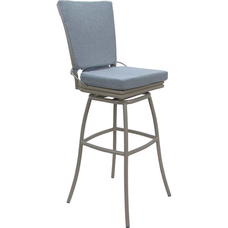 Pemberly Row Outdoor/Indoor Swivel Extra Tall 34