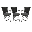 Pemberly Row Set of 3 Outdoor/Indoor 30