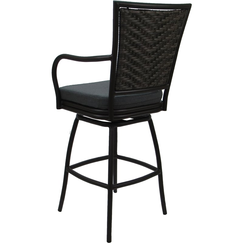 Pemberly Row Outdoor/Indoor Swivel Counter 26