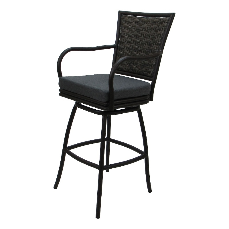 Pemberly Row Outdoor/Indoor Swivel Counter 26