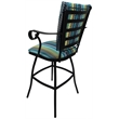 Pemberly Row Outdoor Swivel Bar Stool 30