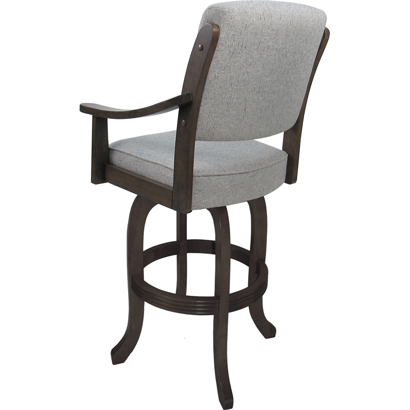 Pemberly Row Swivel Wood Counter Stool 26