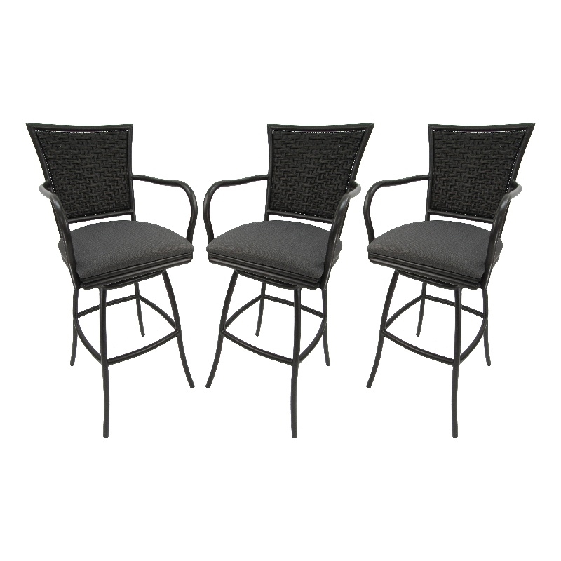 Pemberly Row Set of 3 Outdoor/Indoor Extra Tall 34