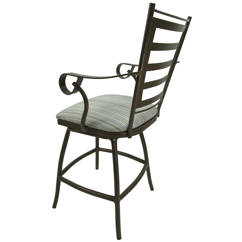 Pemberly Row Outdoor Swivel Counter 26