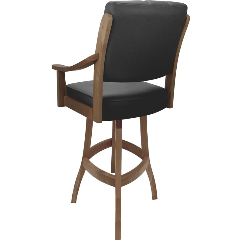Pemberly Row Leather Solid Wood 30