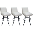 Pemberly Row Set of 3 Swivel Metal 26