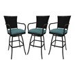 Pemberly Row Set of 3 Outdoor/Indoor 30