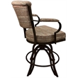 Pemberly Row Swivel Tilt Metal Counter Stool 24