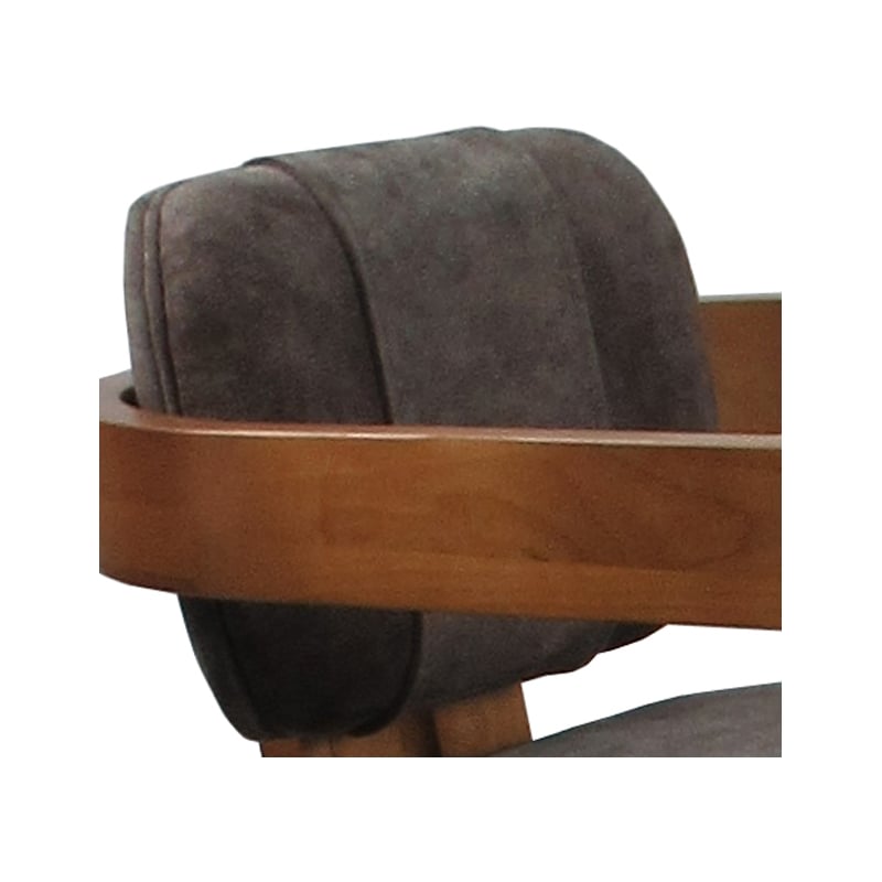 Pemberly Row Swivel Wood Extra Tall Stool 34