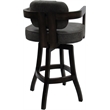 Pemberly Row Swivel Wood Counter Stool 26