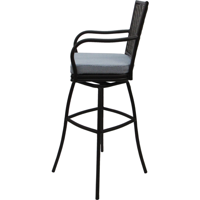 Pemberly Row Extra Tall Swivel Stool 34