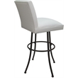 Pemberly Row Swivel Metal Extra Tall Stool 34