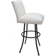 Pemberly Row Swivel Metal Extra Tall Stool 34