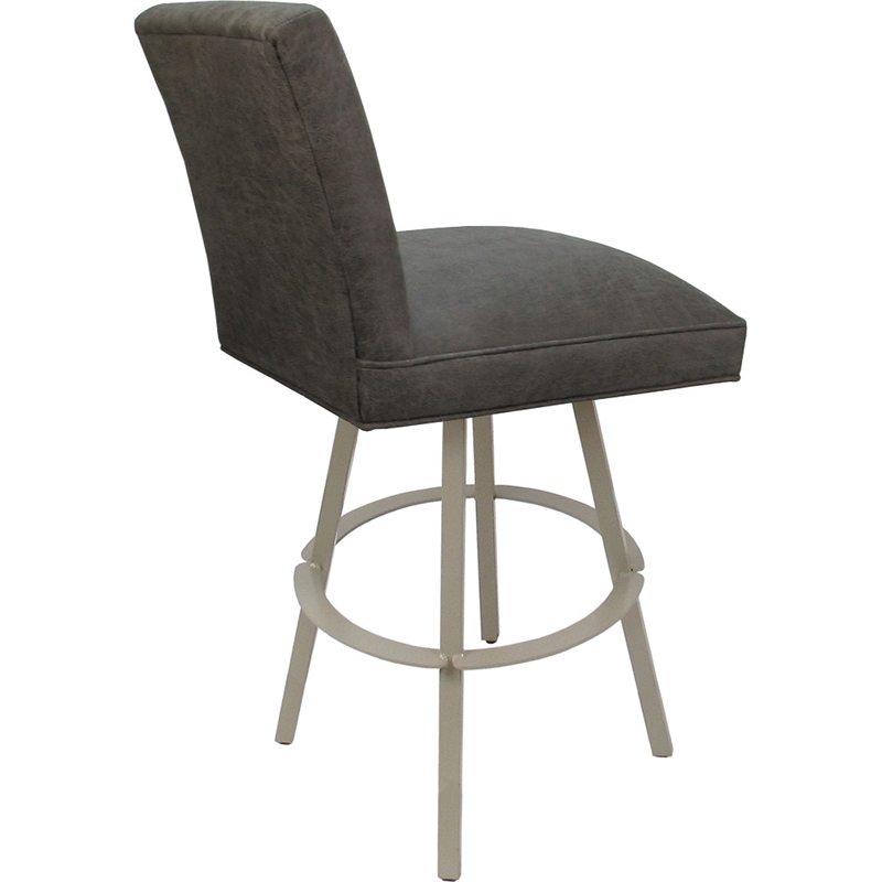 Pemberly Row Swivel Metal Counter Stool 26
