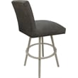 Pemberly Row Swivel Metal Counter Stool 26