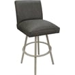 Pemberly Row Swivel Metal Counter Stool 26