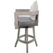 Pemberly Row Swivel Wood Counter Stool 26